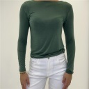 maglia in viscosa e cashmere blend